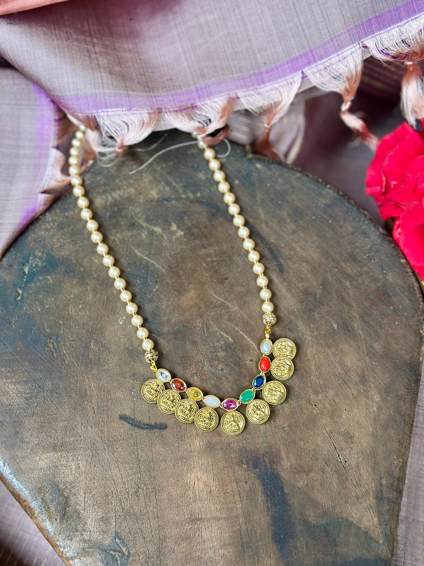 Navarasa - Pearl Pink