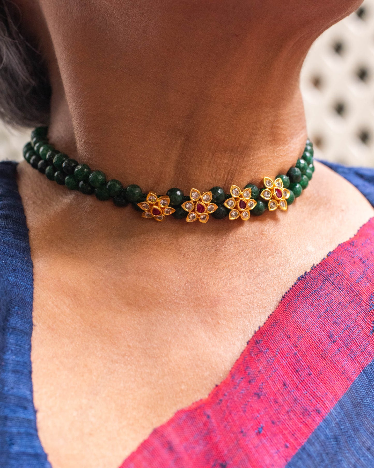 Pū Choker - Green