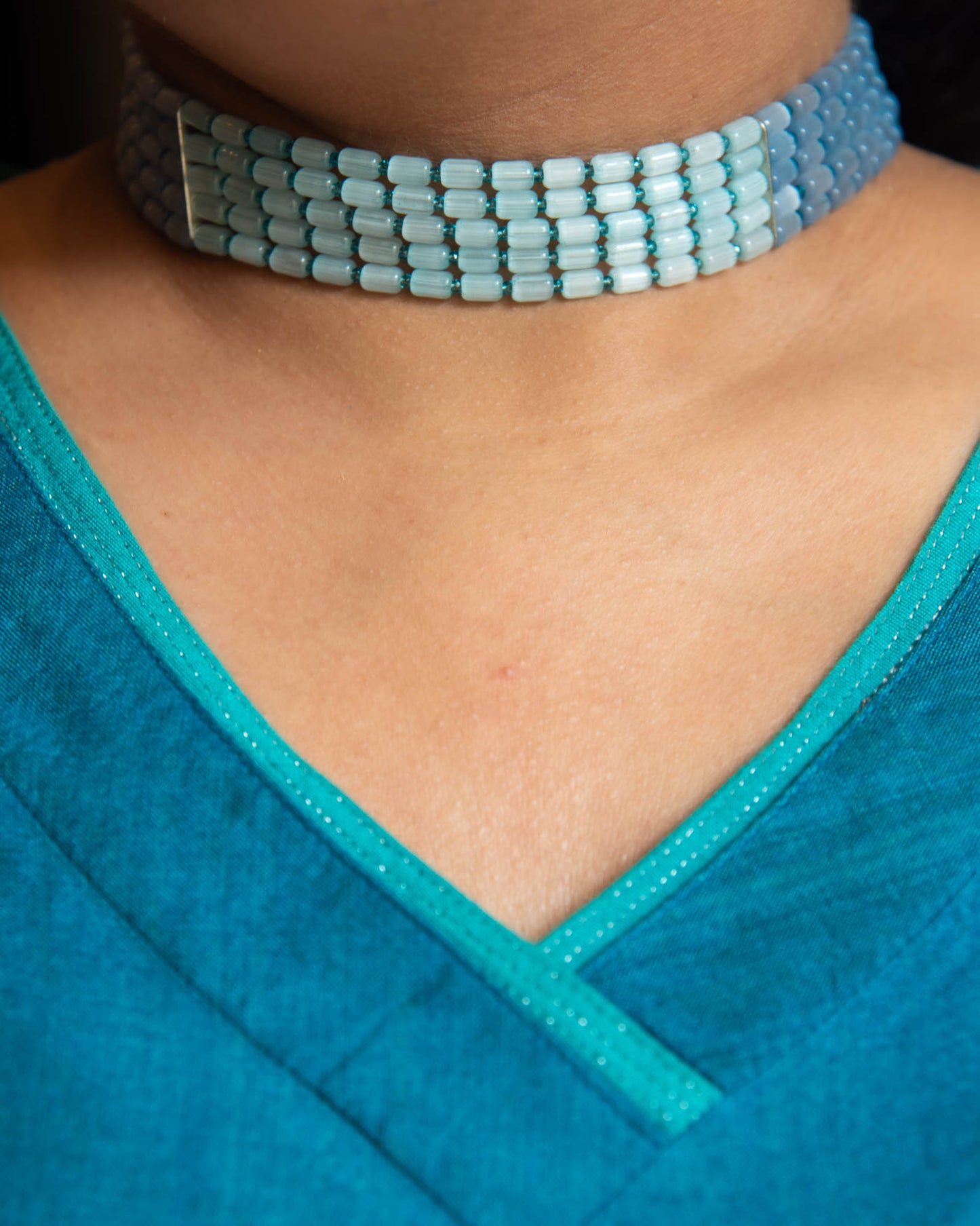 Mona Lisa Choker - True Blue