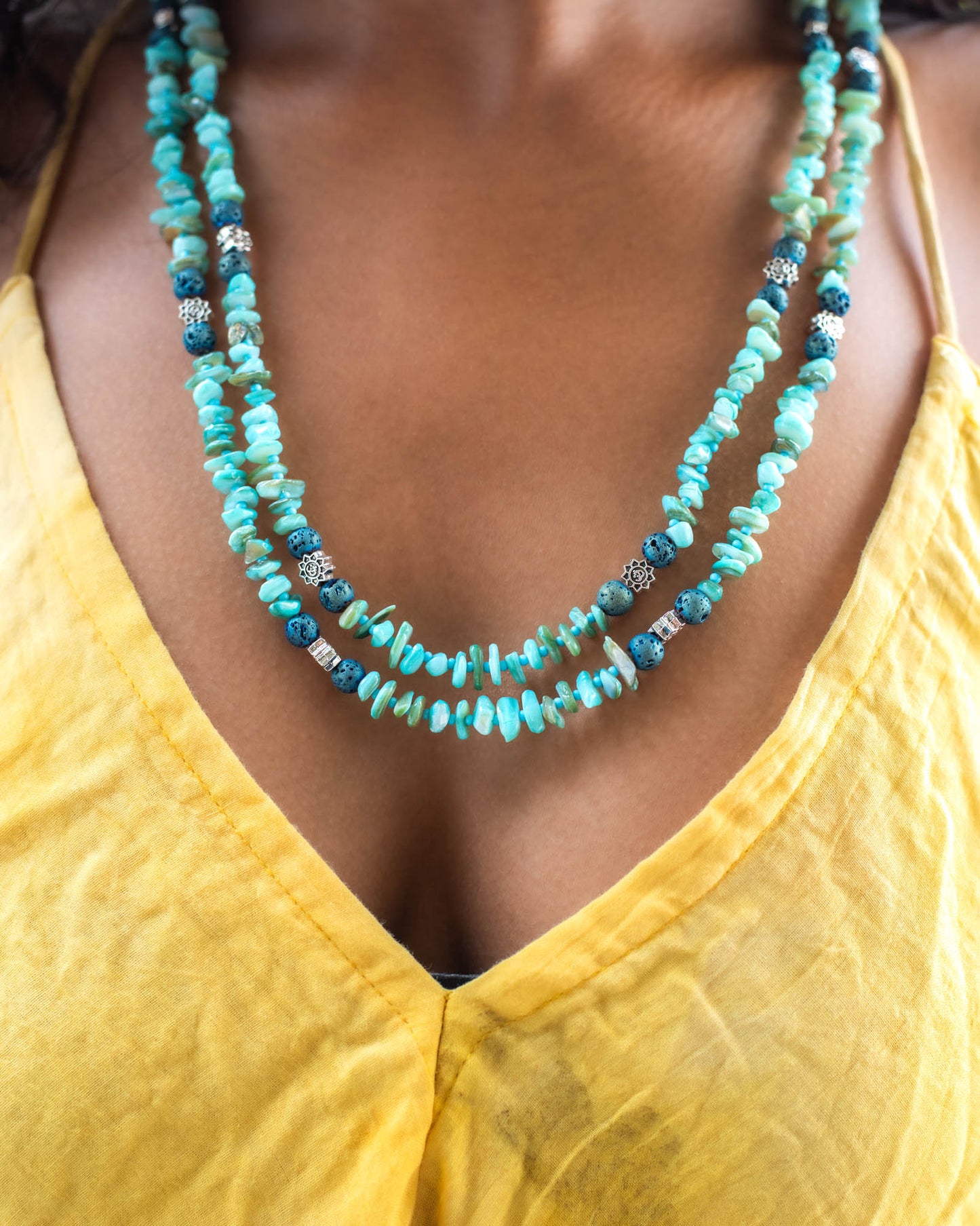 Agate Chips - Turquoise