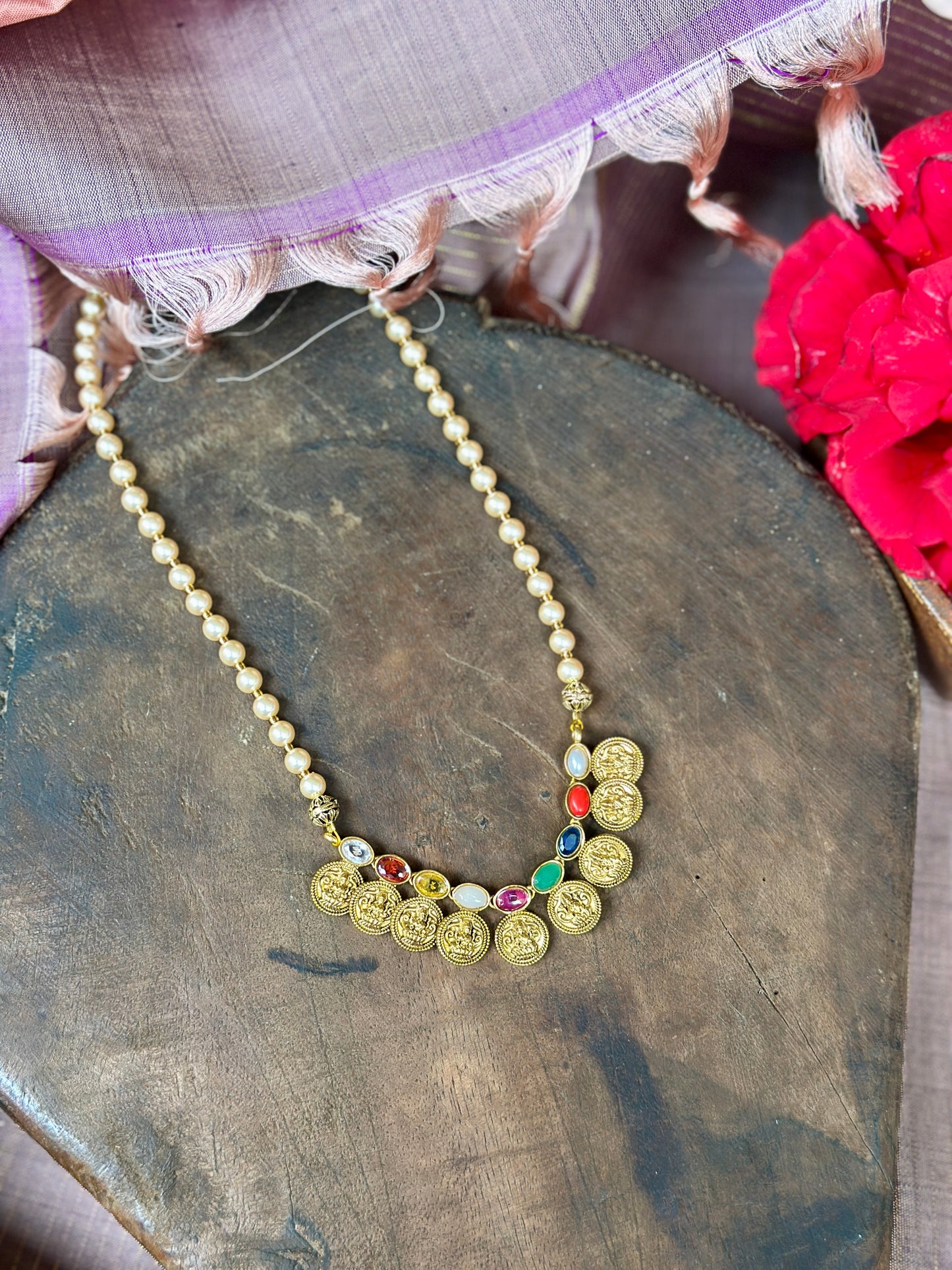 Navarasa - Pearl Pink