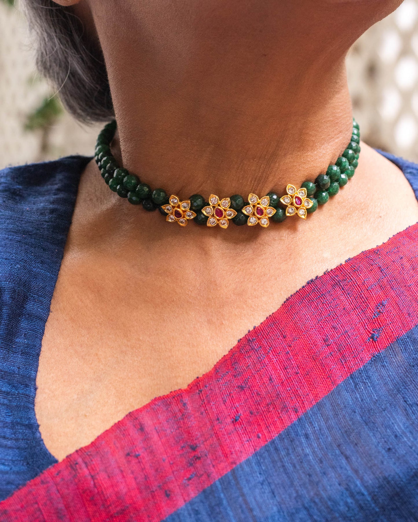 Pū Choker - Green