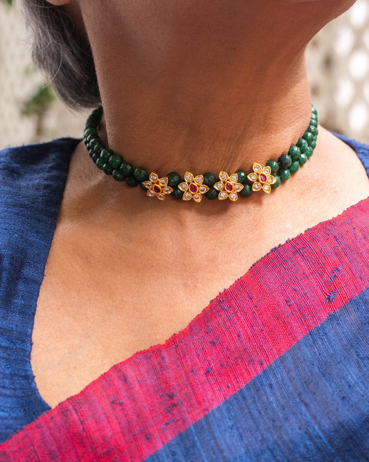 Pū Choker - Green