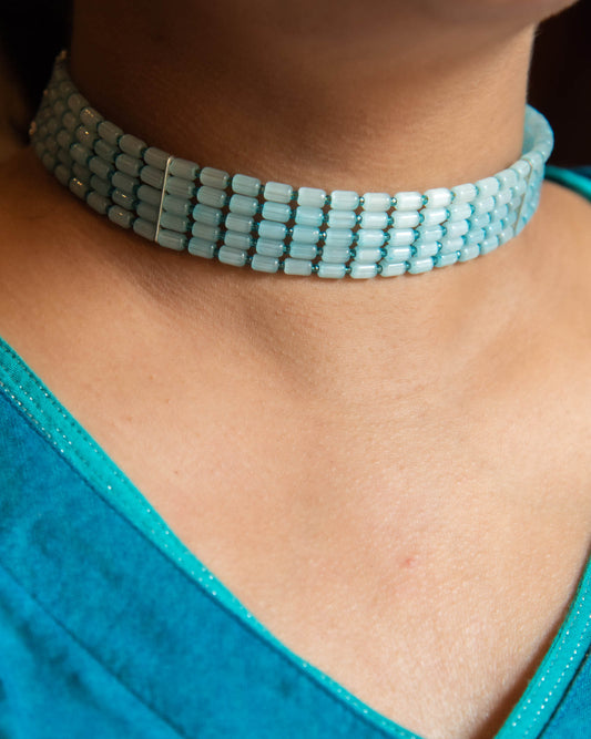 Mona Lisa Choker - True Blue