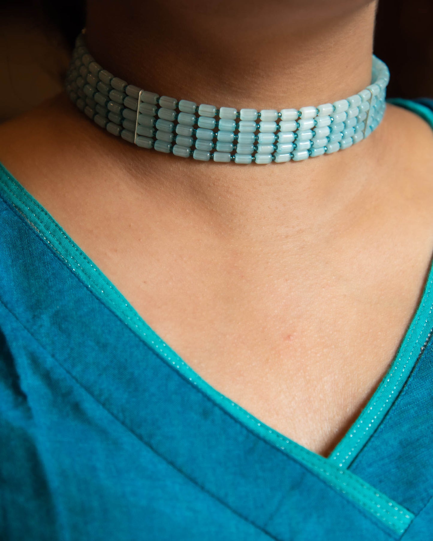 Mona Lisa Choker - True Blue