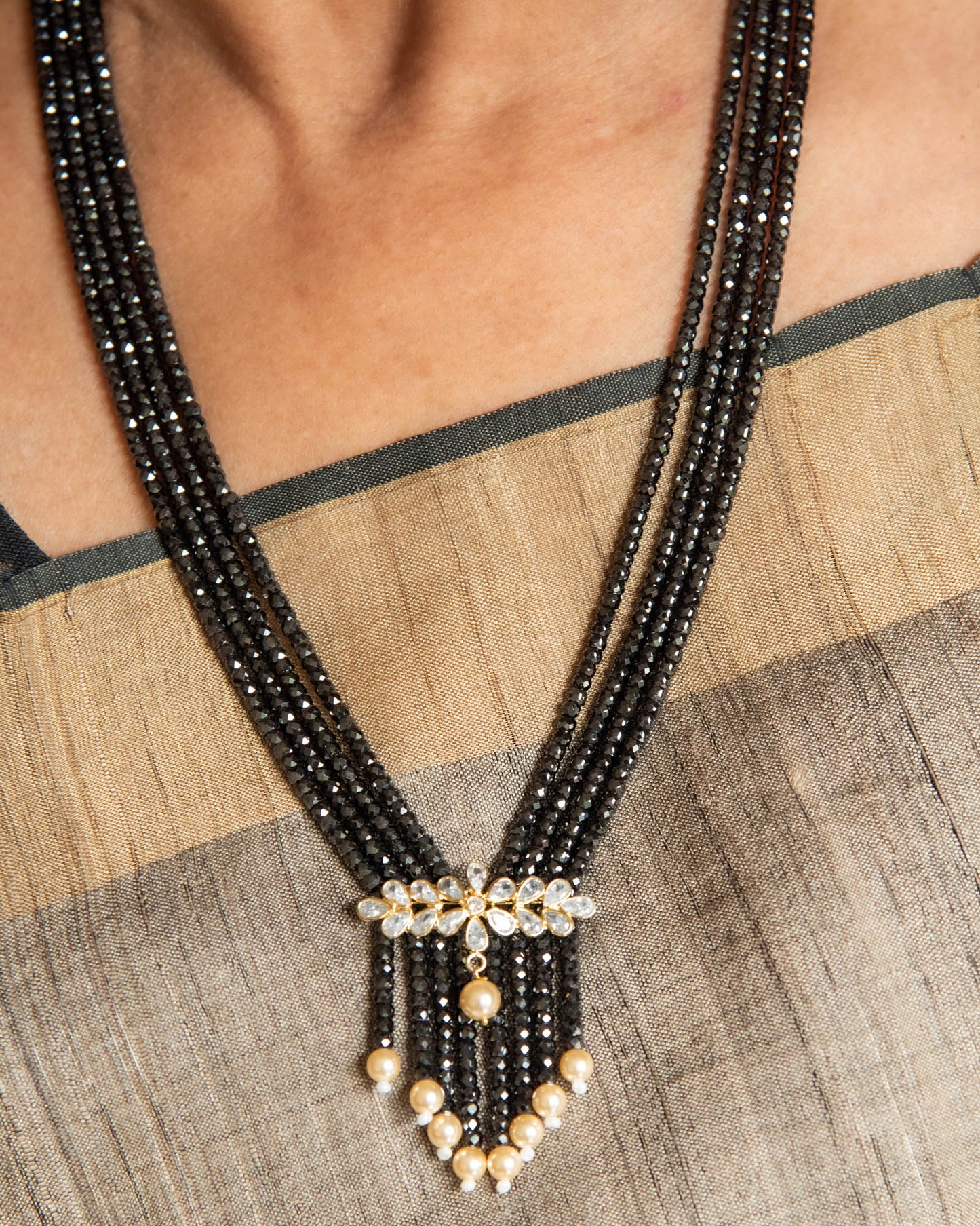 Amara CZ Beads - Graphite