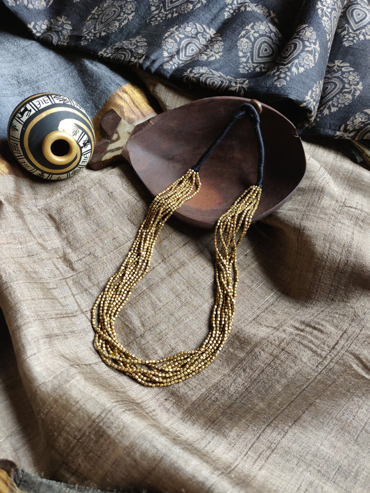 Mettalica Dhokra Gold - Thin